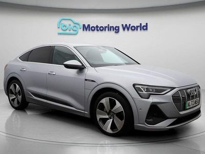 Silver Used 2022 Audi e-tron Sportback S-Line SUV | £21,400 (Fair price)