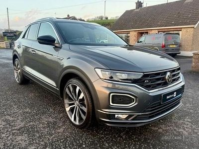 Grey Used 2019 VW T-Roc R-line SUV | £16,795 (Fair price)
