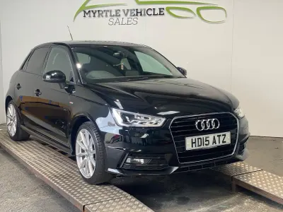 Begagnad Audi A1 Sportback S-Line 150 HK (110 kW) 2015 Svart Halvkombi