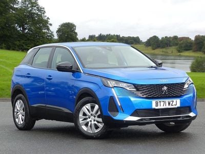 Blue Used 2021 Peugeot 3008 Active Premium Hatchback | £16,215 (Fair price)