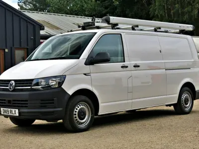 Used VW T6.1 Startline 150 HP (110 kW) 2019 White Van