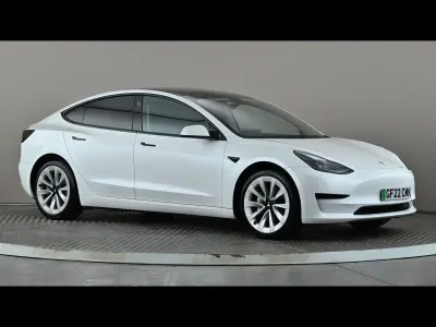 Used Tesla Model 3 Standard Range 208 kW (283 HP) 2021 White Sedan
