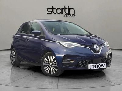 Blue Used 2021 Renault Zoe Riviera Hatchback | £10,854 (Fair price)