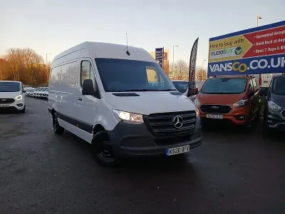 Used Mercedes Sprinter 140 HP (102 kW) 2020 White Van