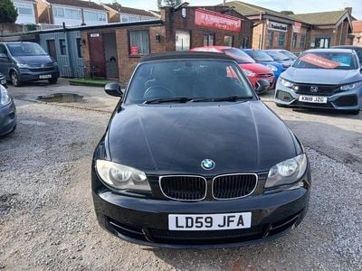 Used BMW 118 Cabriolet 143 HP (105 kW) 2009 Black Cabriolet