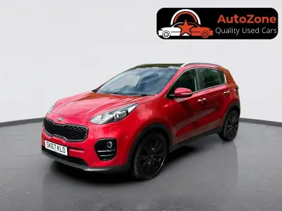 Used Kia Sportage 115 HP (84 kW) 2017 Red SUV
