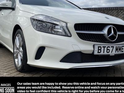 Used Mercedes A160 102 HP (75 kW) 2017 White Hatchback