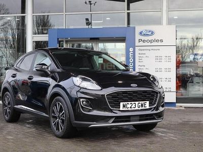 Black Used 2023 Ford Puma Titanium Hatchback | £14,196 (Good price)