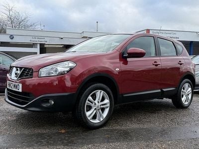 Red Used 2012 Nissan Qashqai Acenta SUV | £4,299 (Fair price)