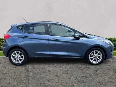 Used Ford Fiesta Zetec 2019 Blue Hatchback