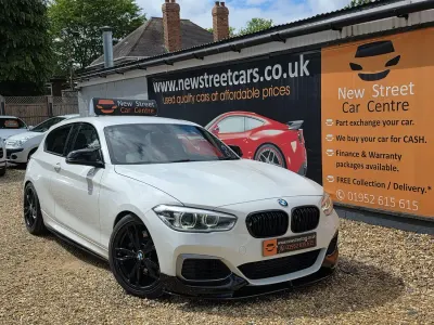 Begagnad BMW M135 Impressive 2016 Vit Halvkombi
