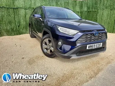 Used Toyota RAV4 Hybrid 2020 Blue SUV