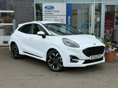 Used Ford Puma ST-Line X 125 HP (91 kW) 2023 White SUV