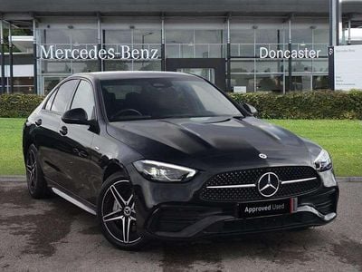 Black Used 2025 Mercedes C300e Urban Sedan | £36,495