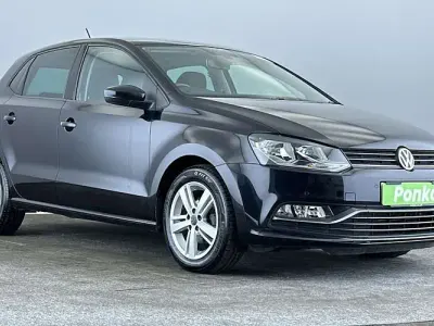 Used VW Polo Edition 90 HP (66 kW) 2017 Black Hatchback