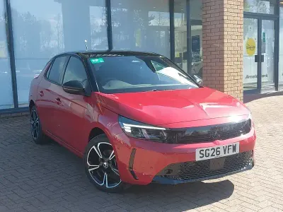 New Vauxhall Corsa 100 HP (73 kW) 2026 Two coat metallic  crimson red Hatchback