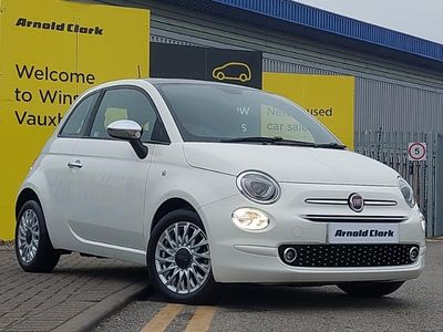 Used Fiat 500 Lounge 70 HP (51 kW) 2021 White Hatchback