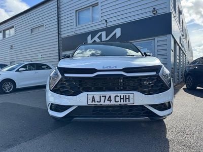 Used Kia Sportage GT-Line S 2025 Fusion white with black roof SUV