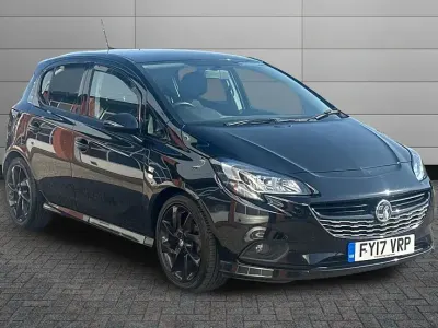 Used Vauxhall Corsa Edition 90 HP (66 kW) 2017 Black Hatchback