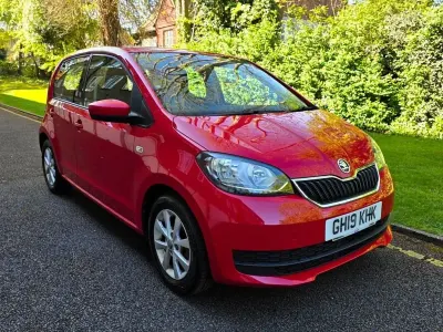 Gebraucht Skoda Citigo SE 60 PS (44 kW) 2019 Rot Kleinwagen