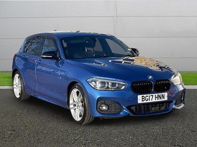 Usado BMW 118 M Sport 2017 Azul Citadino