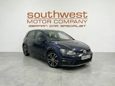 Used VW Golf VII R-line 2016 Blue Hatchback