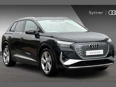 Used Audi Q4 e-tron S-Line 150 kW (204 HP) 2022 Black SUV