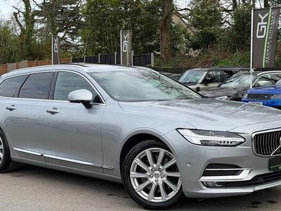 Used Volvo V90 Inscription 235 HP (172 kW) 2018 Silver Estate