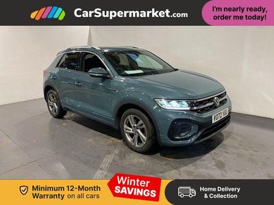 Blue Used 2022 VW T-Roc R-line SUV | £18,997 (Fair price)