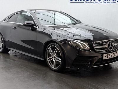 Black Used 2019 Mercedes E220 AMG line Coupe | £22,550 (Good price)