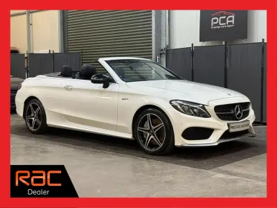 Used Mercedes C43 AMG Premium Plus 2017 White Cabriolet