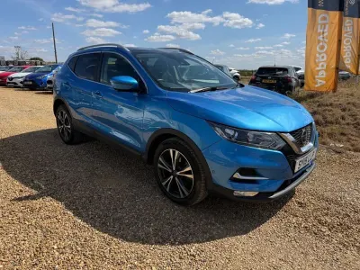 Used Nissan Qashqai N-Connecta 140 HP (102 kW) 2019 Blue SUV