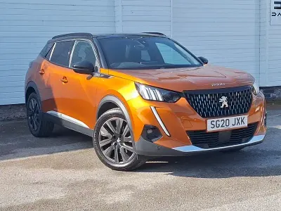 Used Peugeot 2008 GTi 153 HP (112 kW) 2020 Orange SUV