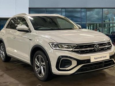 Ascot grey Used 2023 VW T-Roc R-line SUV | £24,803 (Fair price)