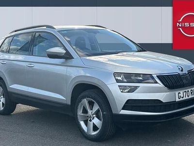 Used Skoda Karoq SE 116 HP (85 kW) 2020 Silver SUV