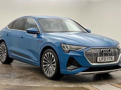 Used Audi e-tron S-Line 230 kW (313 HP) 2021 Blue SUV