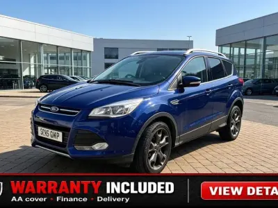 Used Ford Kuga Titanium 150 HP (110 kW) 2015 Blue SUV