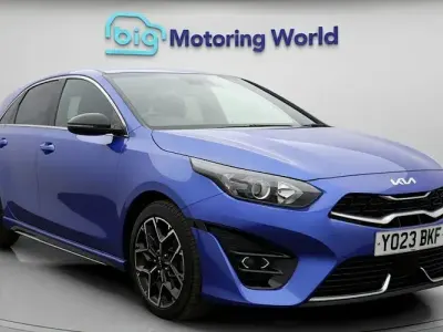 Used Kia Ceed GT-Line 160 HP (117 kW) 2023 Blue Hatchback