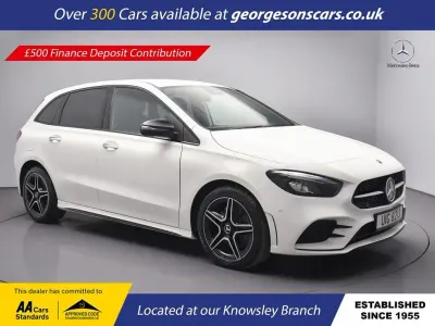 Usado Mercedes B250e AMG line 218 CV (160 kW) 2022 Blanco Monovolumen