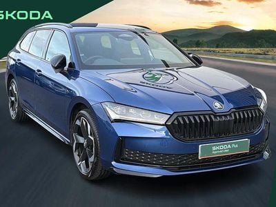 Used Skoda Superb SportLine 200 HP (147 kW) 2025 Blue Estate