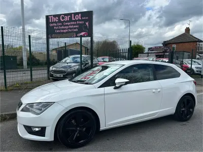 Used Seat Leon FR 2014 White Hatchback