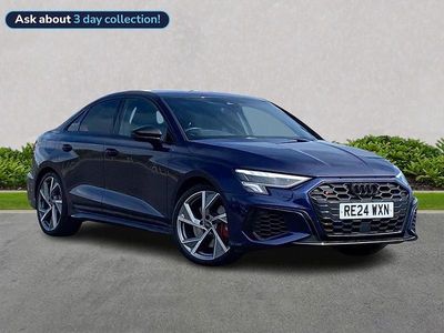 Used Audi A3 Black Edition 310 HP (228 kW) 2024 Blue Sedan