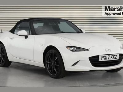 Used Mazda MX5 Inclusive 160 HP (117 kW) 2017 White Cabriolet