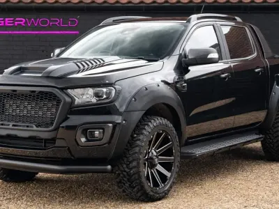 Begagnad Ford Ranger Wildtrack 2020 Svart Pickup