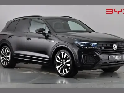 Used VW Touareg Black Edition 286 HP (210 kW) 2023 Grenadilla black SUV