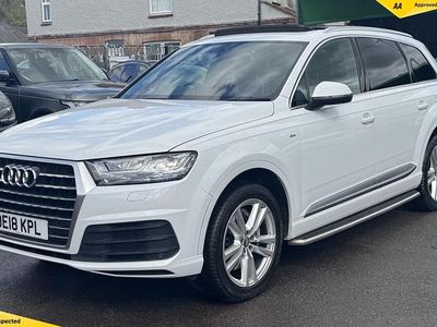 Used Audi Q7 S-Line 272 HP (200 kW) 2018 White SUV