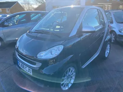 Used Smart ForTwo Coupé Passion 71 HP (52 kW) 2008 Silver Coupe