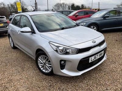 Used Kia Rio 77 HP (56 kW) 2017 Silver Hatchback