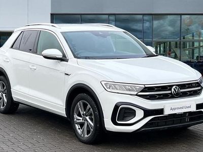 Used VW T-Roc R-line 150 HP (110 kW) 2025 Pure white SUV