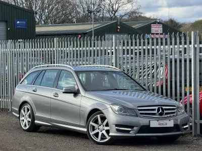Used Mercedes C220 2012 Silver Estate
